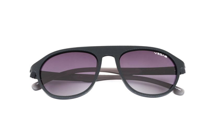 VEGAS Full Rim Aviator Men Grey  Sunglasses V3010 C2 - Image 1